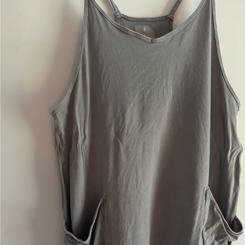 Free People Hot Shot Romper Shorts